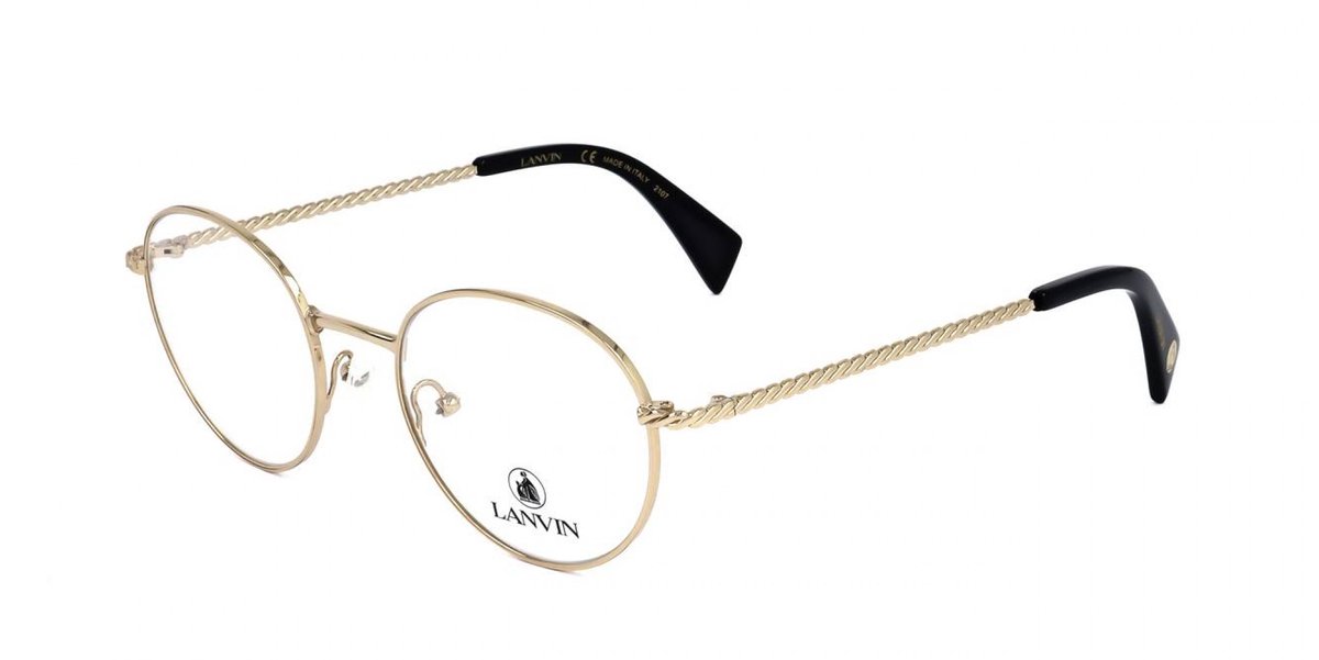Lanvin LNV2111 Yellow gold 49/20/140 WOMAN Brilmonturen