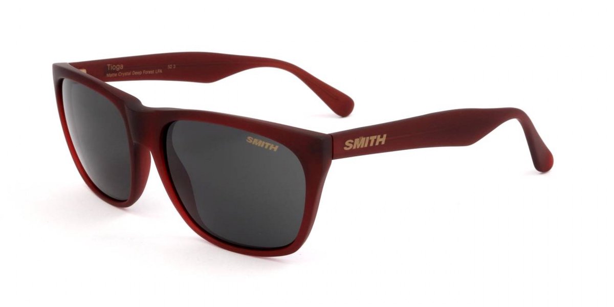 Smith TIOGA Matt dark brown crystal teal 58/17/150 MAN Zonnebrillen