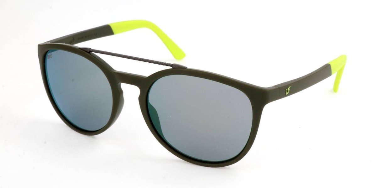 Web WE0183 Shiny dark green 54/19/140 UNISEX Zonnebrillen