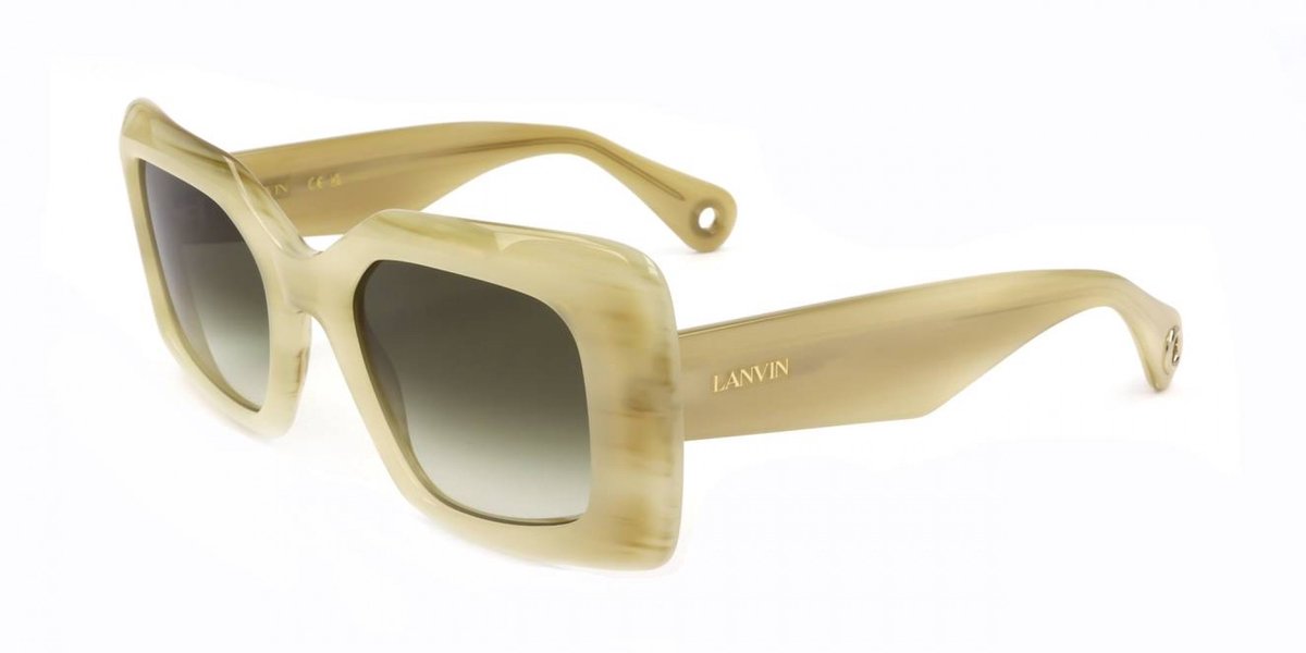 Lanvin LNV649S Ivory horn 50/21/140 WOMAN Zonnebrillen