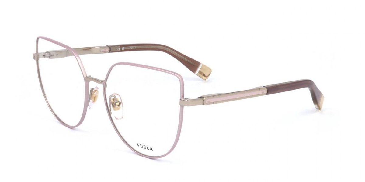 Furla VFU673 Shiny red gold w coloured part 55/16/135 WOMAN Brilmonturen