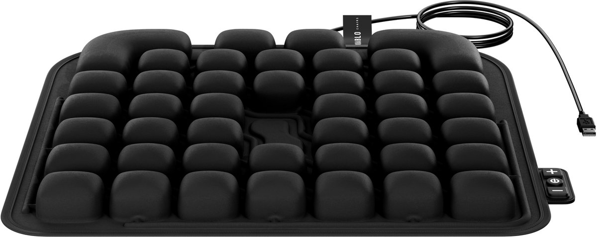 DIABLO CHAIRS - Massagekussen AIR MASSAGE - Druk massage - Verstelbaar - op de fauteuil