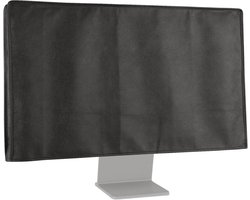 Monitor Beschermhoes - Scherm Cover - Stofvrij Houden - Toegang tot Aansluitingen - 328 x 225 cm - Donkergrijs