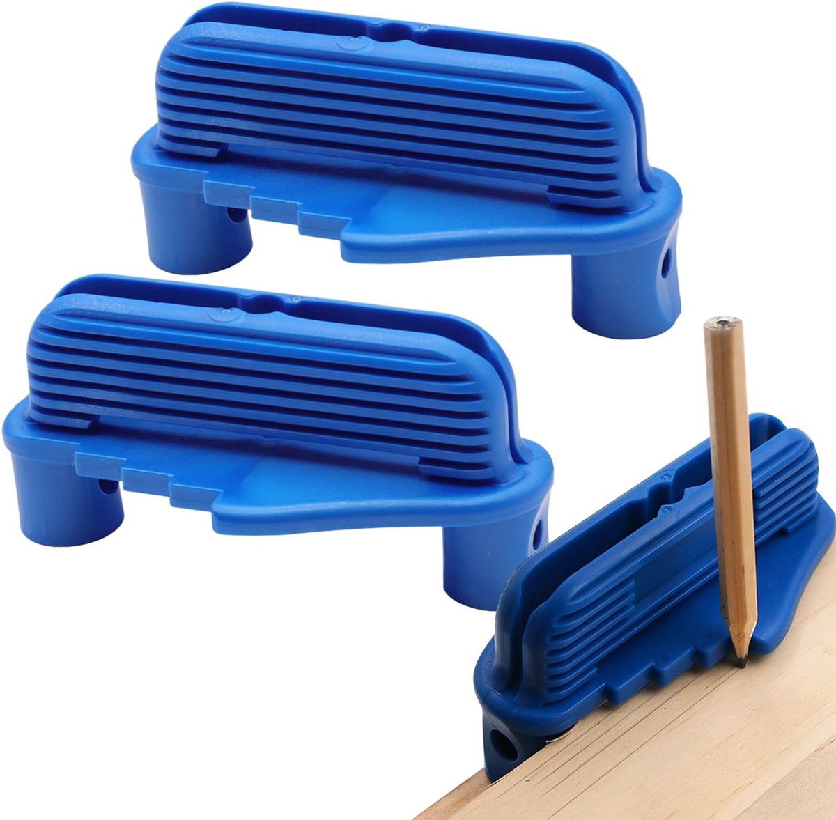Markering Hout - Center Finder - Houtbewerking Precisie - Magnetische Bevestiging - Tot 63mm Dikte - Enkele Kleur