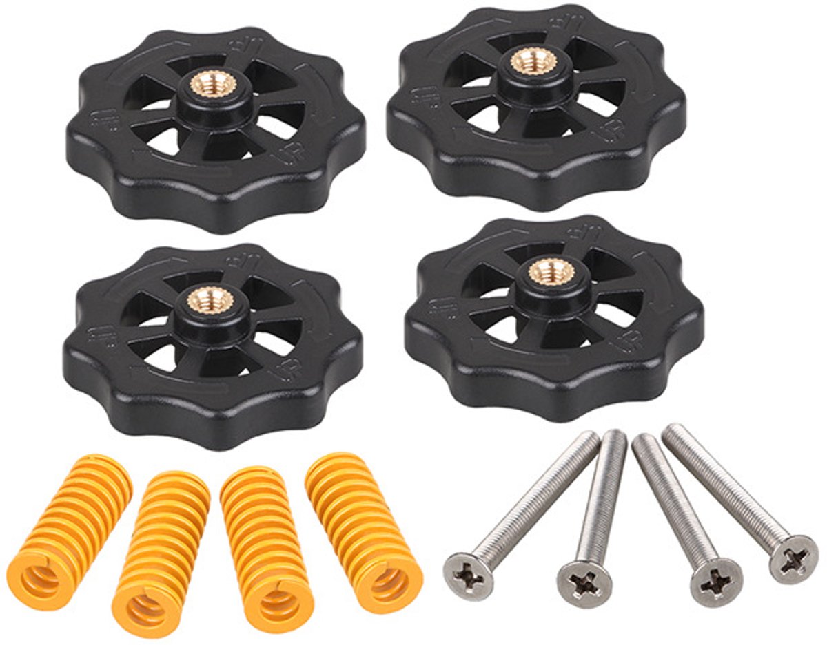 3D-printer nivelleerset Geschikt voor Ender 3 Pro, Ender 5, CR-10 en CR-10S