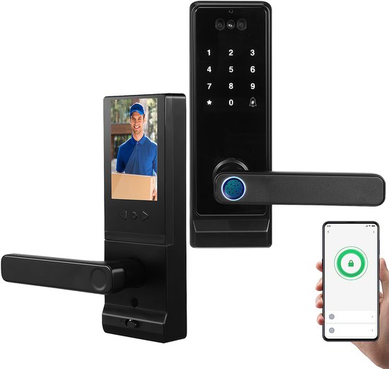 Toetsenblok Smart Deurslot, Elektrische Deurknop, Slim Slot voor Voordeur, Automatische