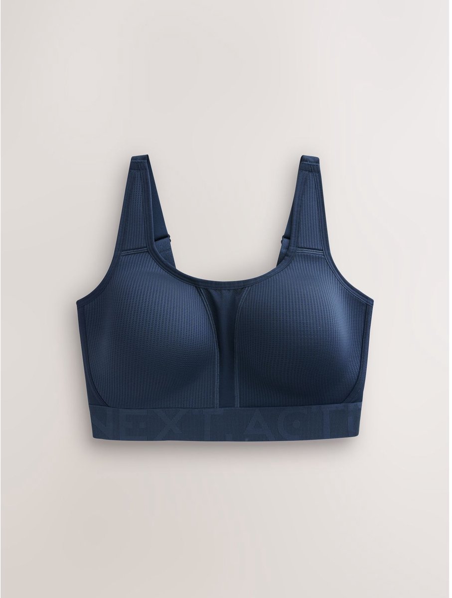Next Dames - DD+ Ultimate Dry Tech ademende, lichte beugelbeha voor intensieve sporten - Blauw Navy