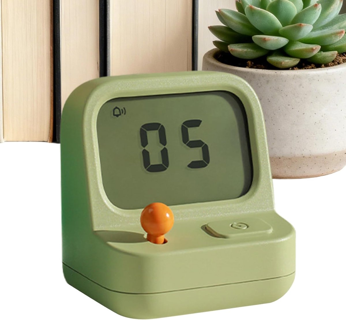Digitale Kinderwekker - Stille Klok - Slaapkamer Bureau - Groot Leesscherm - 67cm Breed