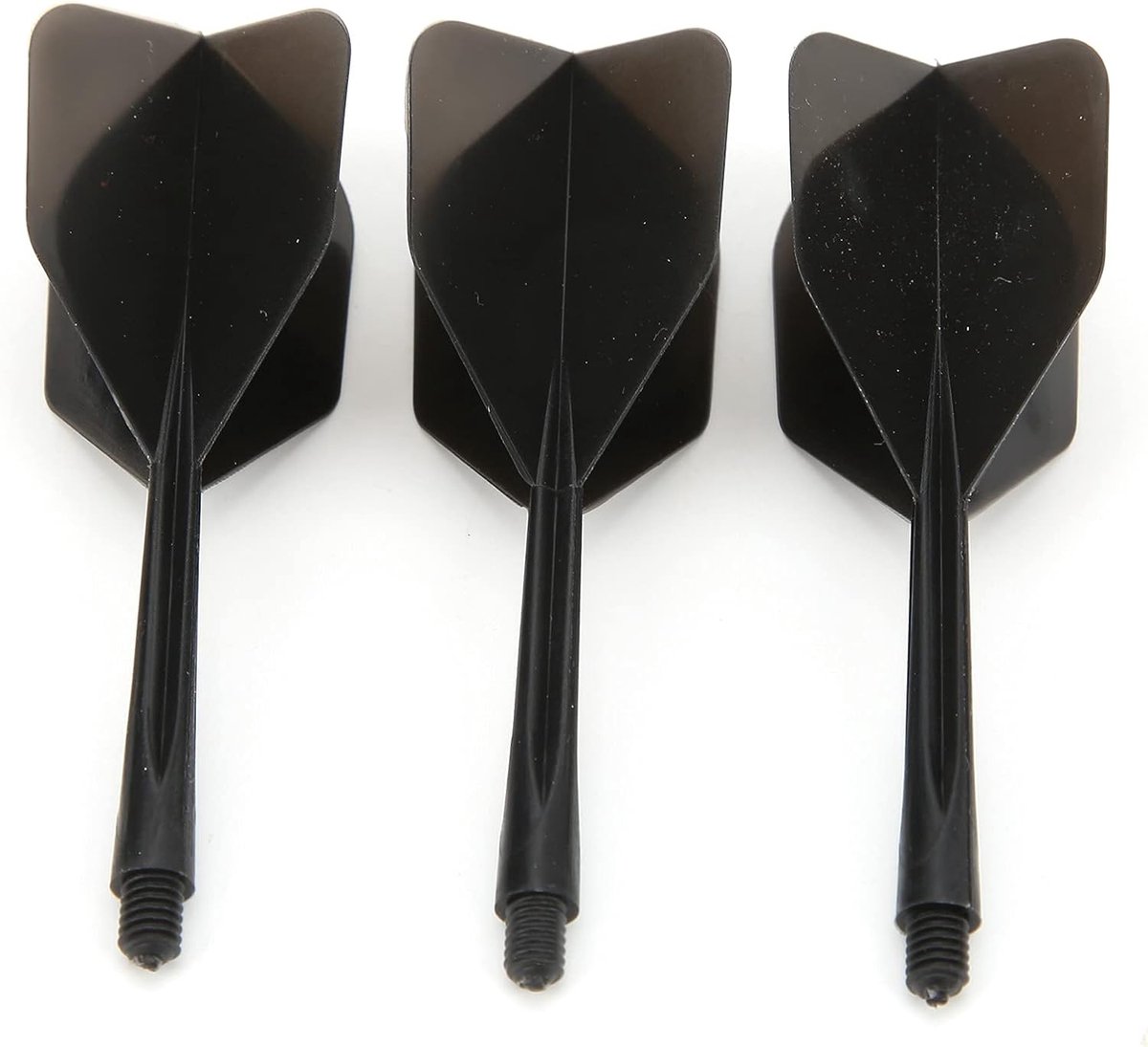 Dart Sets - Pijltjes Accessoires - Precisie Werpen - Geïntegreerde Vleugels - 2BA Schroefdraad - Zwart