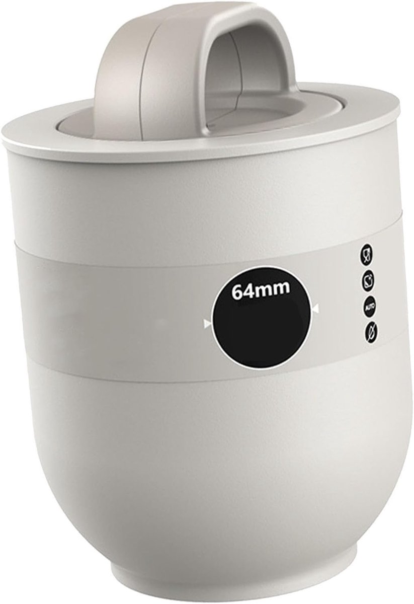 IJsbal Maker - Grote IJsblokjes - Cocktails Koelen - Langzaam Smeltend - 64mm Diameter - Wit