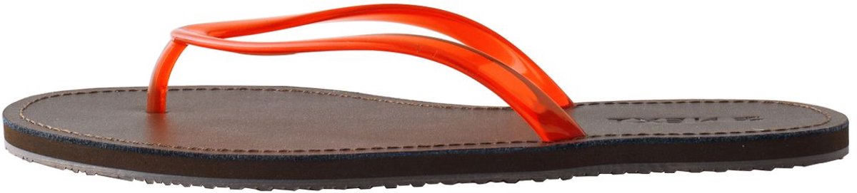 Next - Dames - Jelly-teenslippers - Bruin