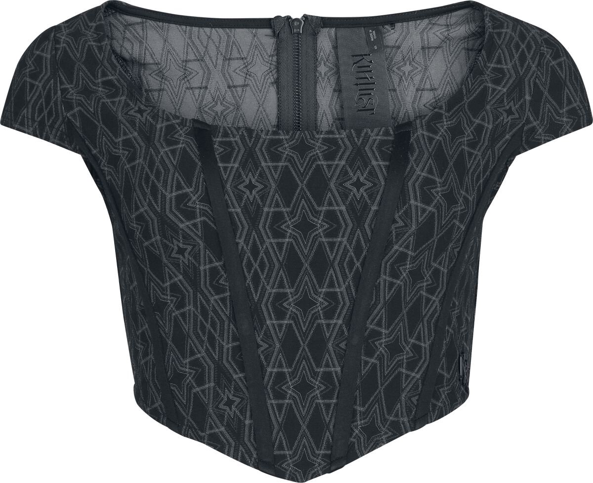 KILLSTAR Thelma Corset Dames Korset - zwart - XL