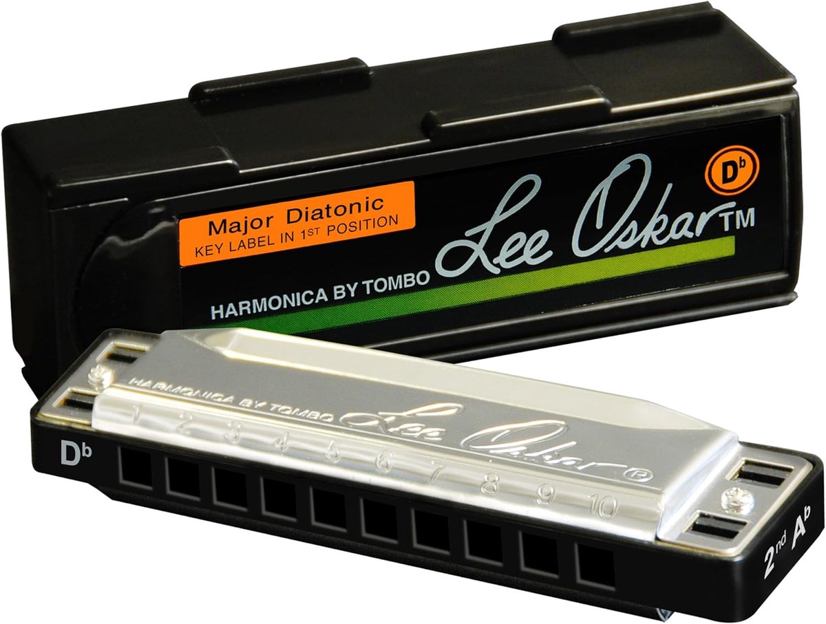 Diatonische Mondharmonica - Bluesharp - Muziek Maken - Verwisselbaar Systeem - Eén Maat - Oranje