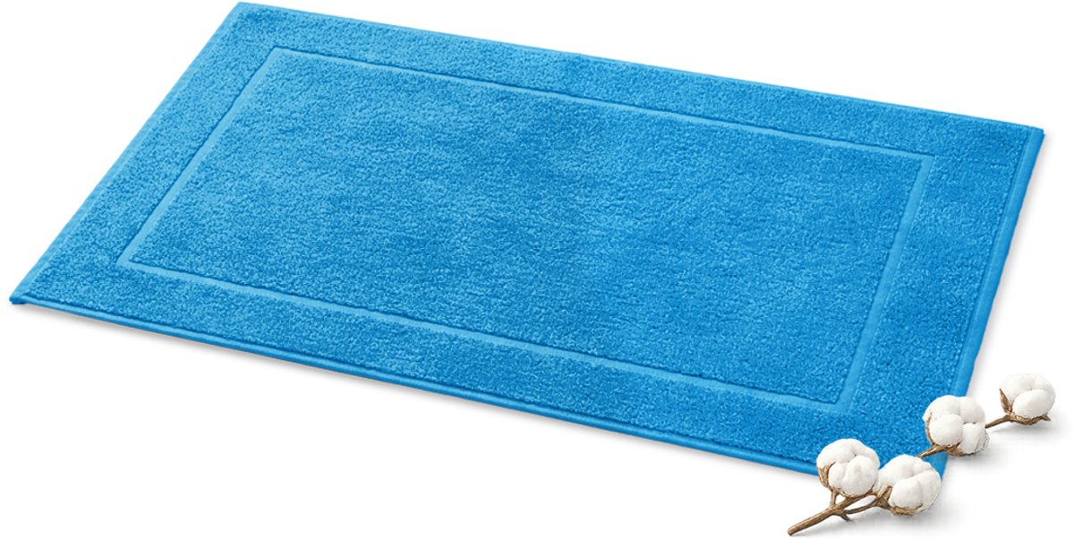 Miss Towels Hotel Badmat - Turquoise - 50x80cm - Made in Portugal