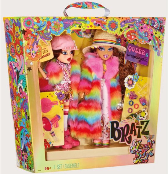 Bratz x JimmyPaul Special Edition Designer Pride 2-Pack (Gesigneerd) (248/275) van Merkloos — afbeelding 3