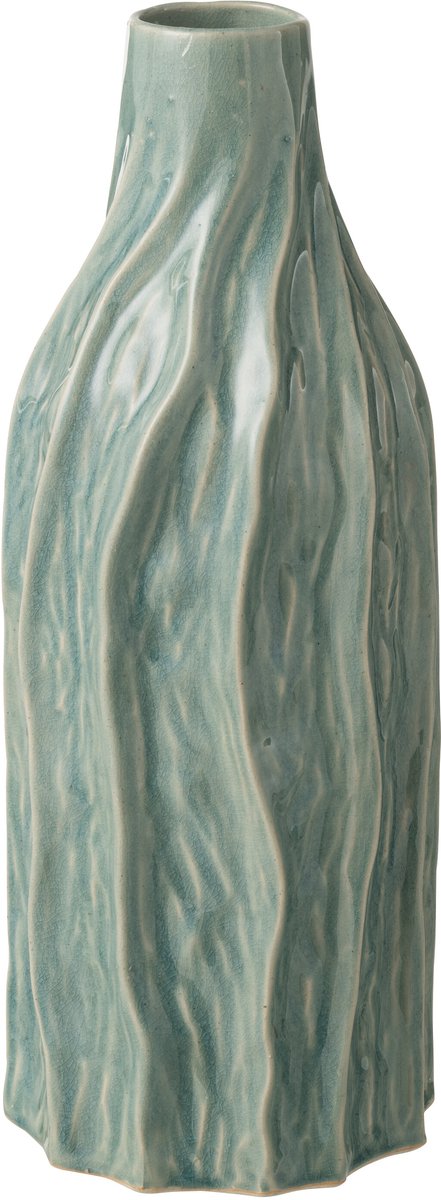 J-Line vaas Richard - porselein - blauw