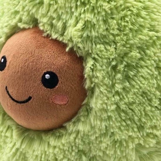 FSRONGXI 2 stuks Avocado Plushie, pluche avocado