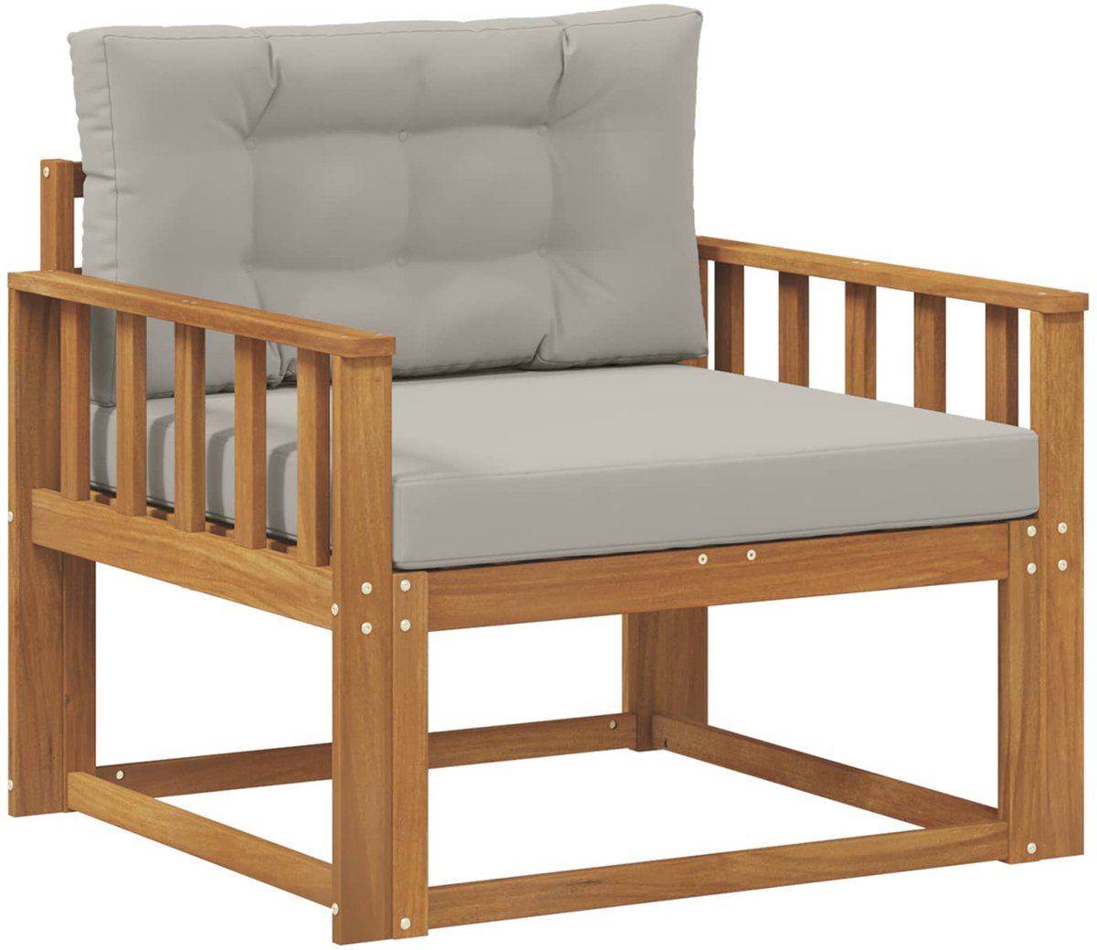 vidaXL - Buiten - Midden - Sofa - Naturel