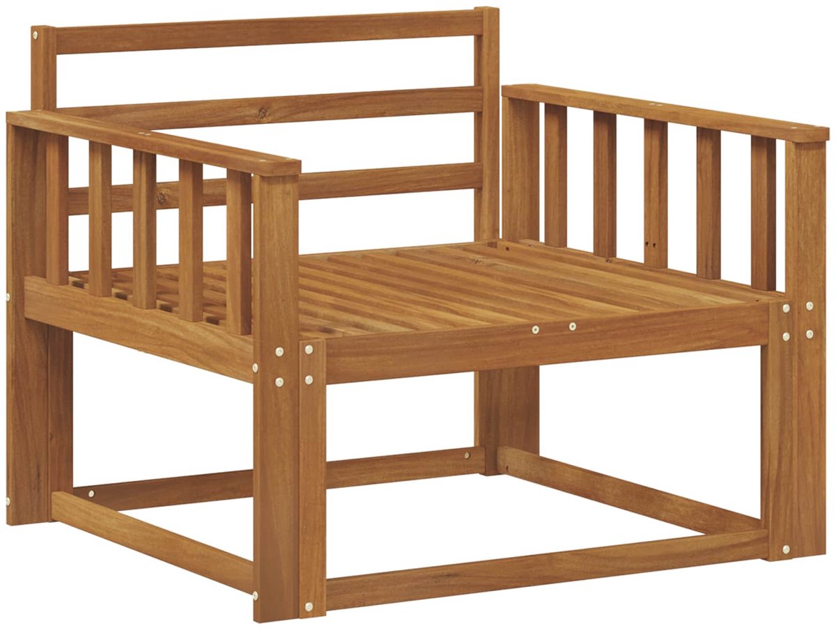 vidaXL - Buiten - Midden - Sofa - Naturel