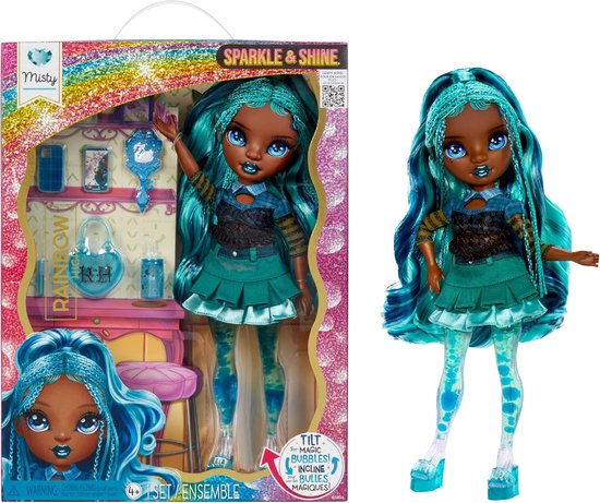 Modepop - Speelgoedpop Fashion Doll - Fantasie Spelen - Magische Bellen Benen - 28cm Hoog - Rood Koraal van Merkloos — afbeelding 3