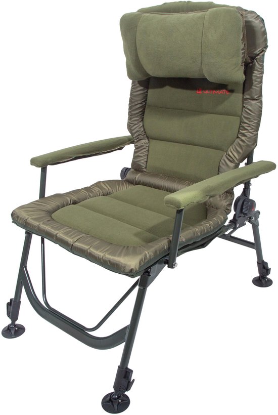 Ultimate BankBase Ultra Comfort Armchair Green Karperstoel - Karperstoel van Ultimate — afbeelding 3