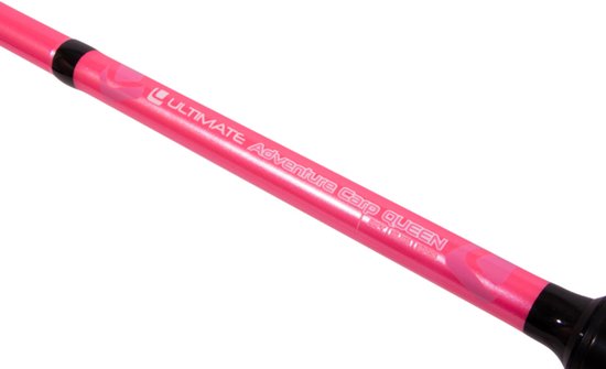 Ultimate Adventure Carp Queen Roze Karperhengel 12ft (3lbs) (3pcs) - Karperhengel van Ultimate Adventure — afbeelding 2