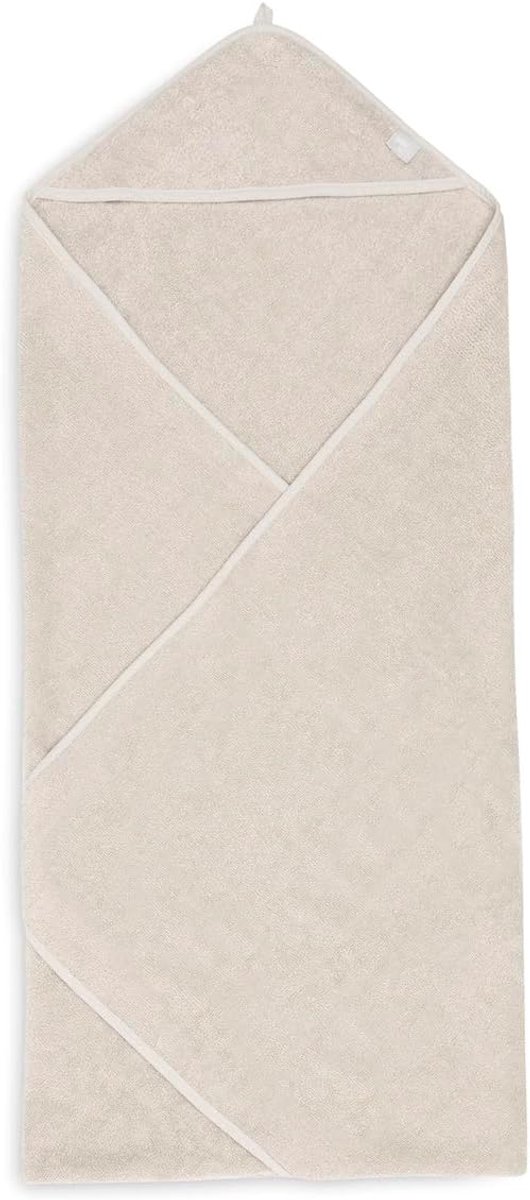 Baby Handdoek Capuchon - Badjas met cap - Na het badderen - Zachte badstof - 100x100 cm - Nougat — afbeelding 5