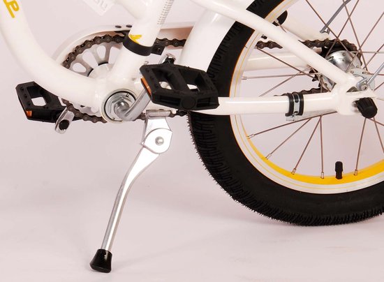 Volare Miracle Cruiser Kinderfiets - Meisjes - 16 inch - Wit - Prime Collection van Volare — afbeelding 4