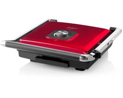 Arzum Metalium Grill & Sandwich Maker AR2022-1400 | Rood - 2000W