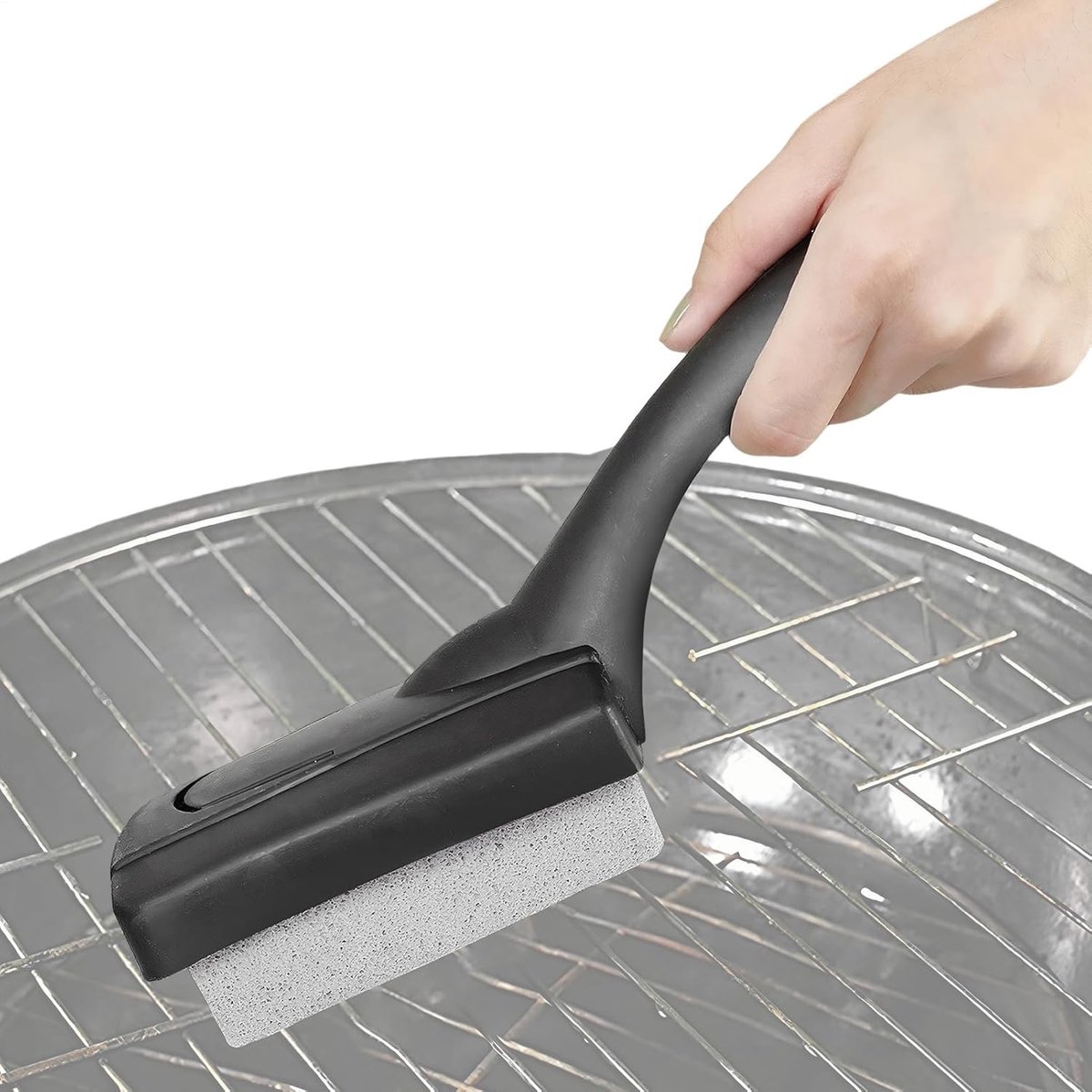 Grill reinigingsborstel - Barbecue tool - Buiten koken - Antislip handgreep - 26x9x5 cm