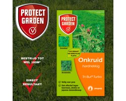 Protect Garden Tri-But Turbo – Onkruidverdelger voor gazon – Onkruidverwijderaar concentraat – Tegen hardnekkig onkruid – 100 ml voor 160 m²