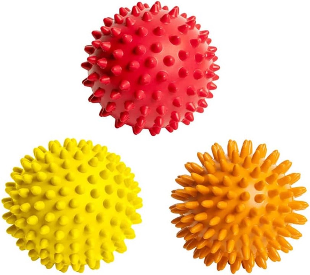 Massageballen Set - Spierrollers - Spierontspanning - Milieuvriendelijk PVC - 75 cm Diameter - Willekeurige Kleur