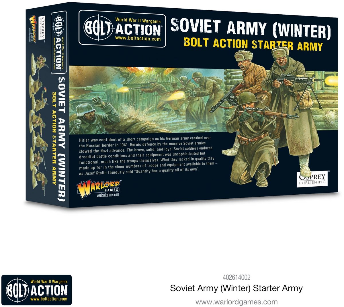 Bolt action: Soviet Army (Winter) starter army