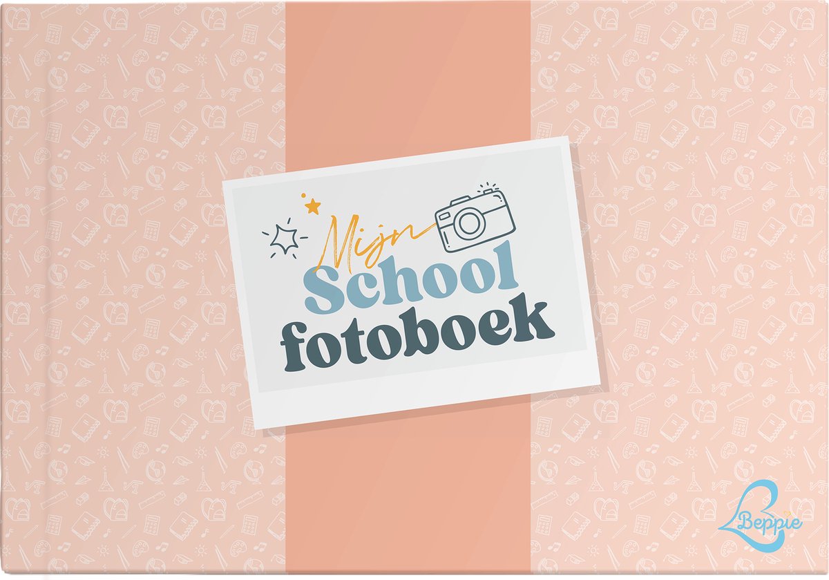 Mijn Schoolfotoboek Basisschool Schoolfoto's Opgroeiboek - Schoolfoto Album Schooljarenboek - School Fotoboek Kind Klassenfoto Boek