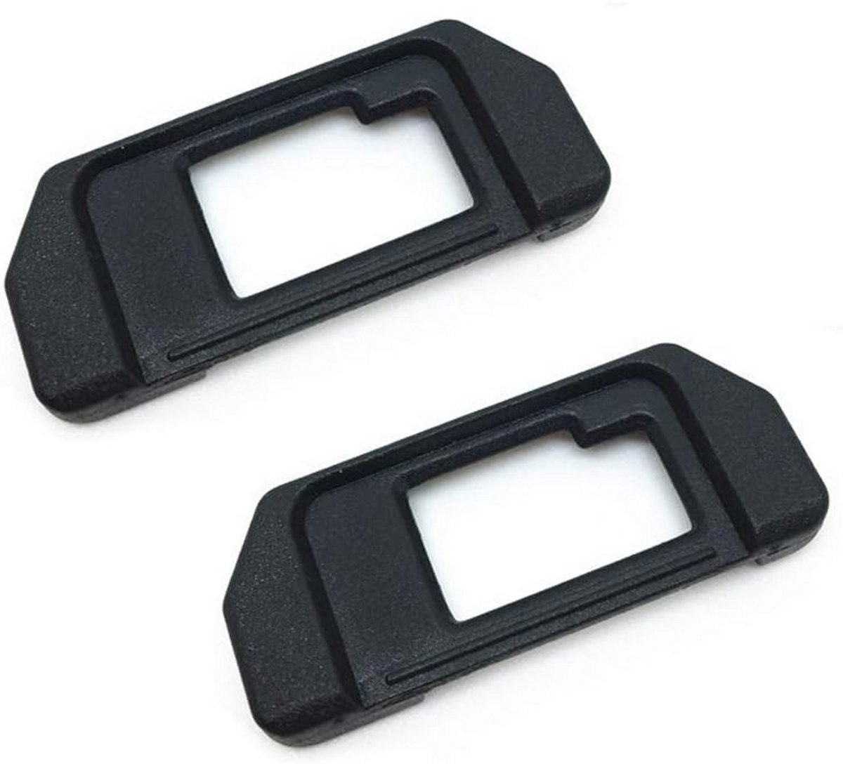 Camera Oogschelp - Zoeker Beschermer - Fotografie Accu - Stof en Licht Blokkerend - 2 stuks - Zwart