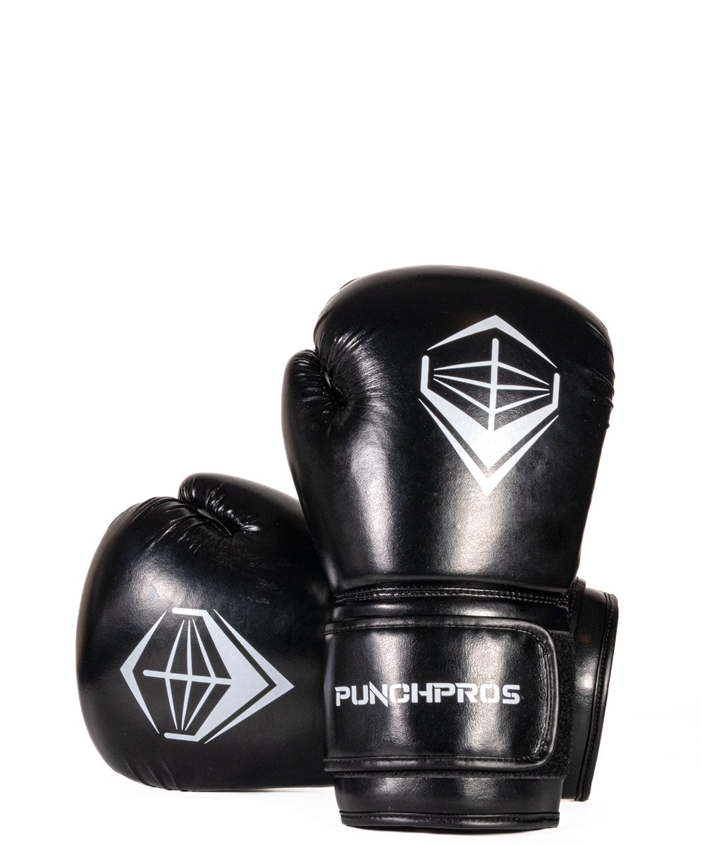 PunchPros Bokshandschoenen Zwart
