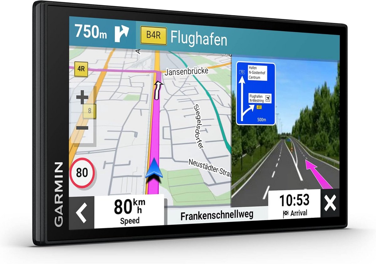 Navigatiesysteem Auto - GPS Systeem - Europa Reizen - Live Verkeersinfo - 6 Inch Display - Zwart – foto 6