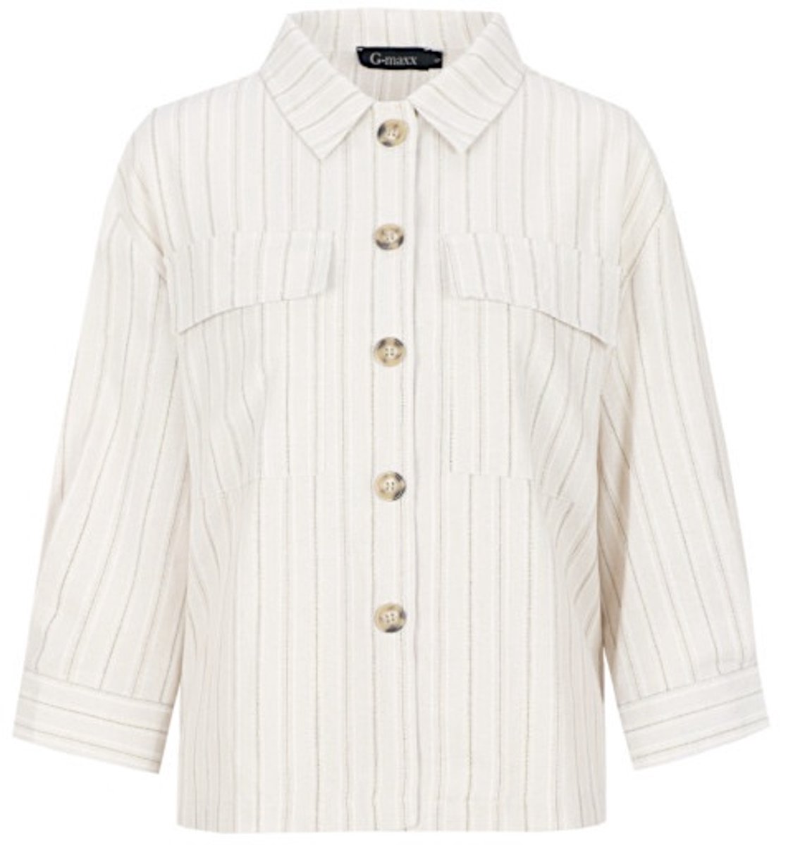 G-Maxx blouse Bellamy - Sand/Offwhite