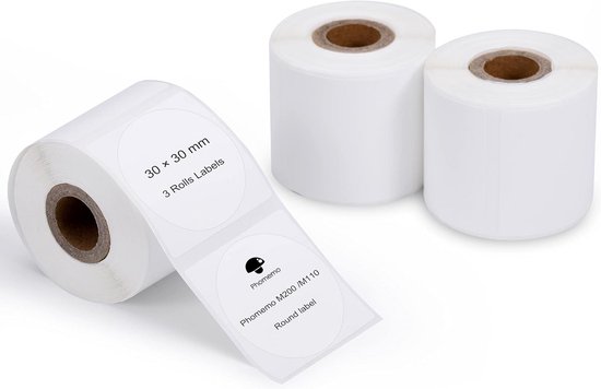 Ronde Etiketten Rollen - Zelfklevende Stickers - Naamplaatjes Printen ...
