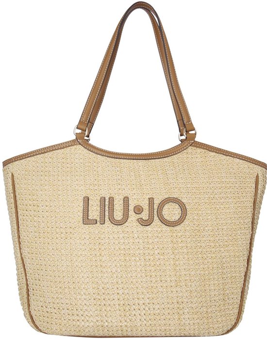 LIU JO sac à épaule sac shopper Ferielle Tote Naturale beige