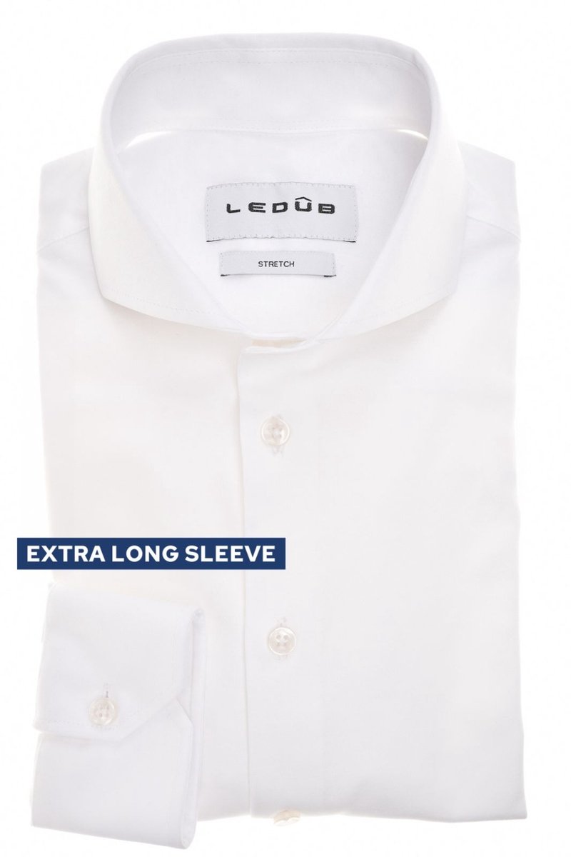 Ledûb luxury knit wit mouwlengte 7