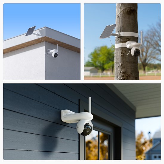 Reolink Toonaangevende 4K Wi-Fi 6 batterijaangedreven camera met continue opname, 360° Automatische Tracking en 4K ColorX nachtzicht - Altas PT Ultra met zonnepaneel van Reolink — afbeelding 5