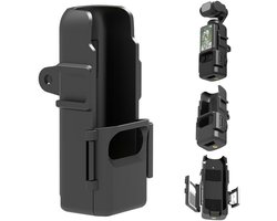 Geschikt voor 1/4" Schroefgat Montage Case Cover Frame met 2x Cold Shoes Geschikt voor DJI Osmo Pocket 3