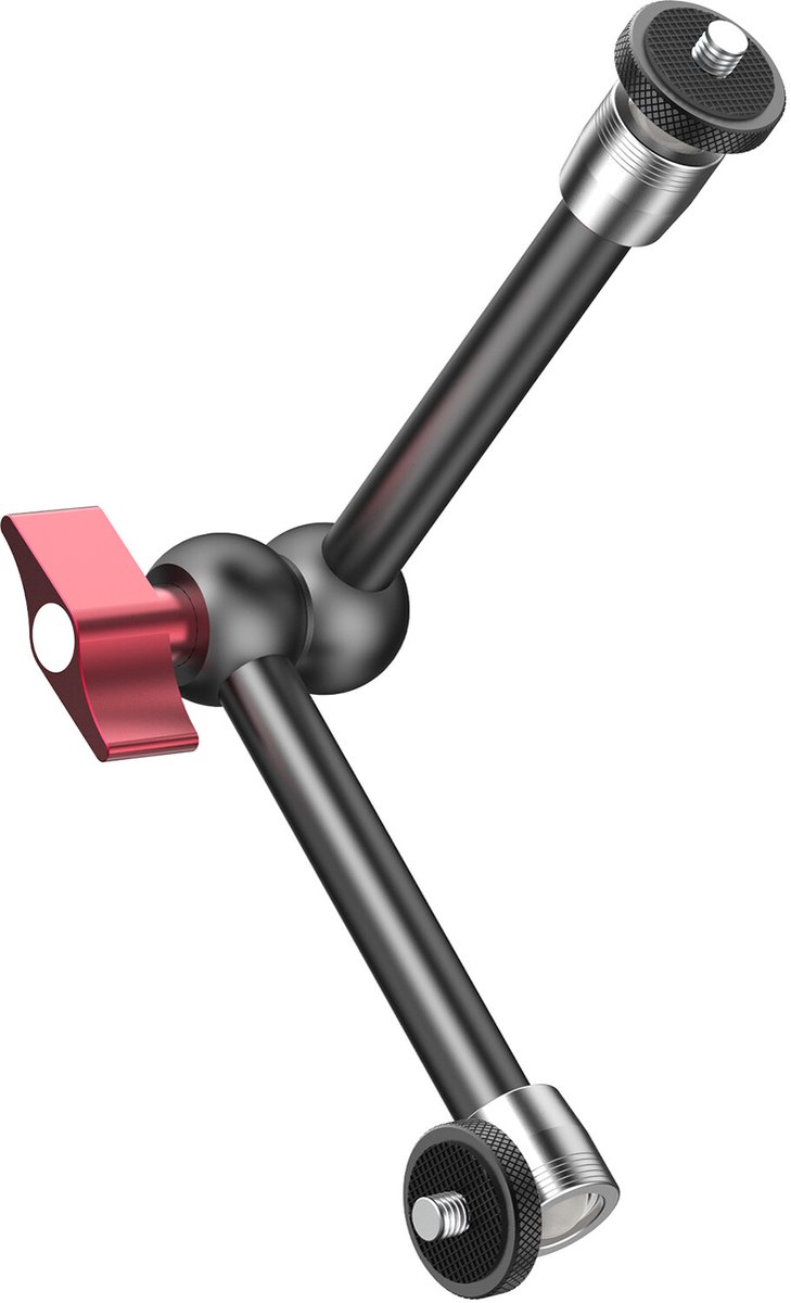 Geschikt voor 11" 360° Rotatie 1/4" Schroef Balhoofd Magic Arm voor Geschikt voor GoPro DJI Monitor Light etc