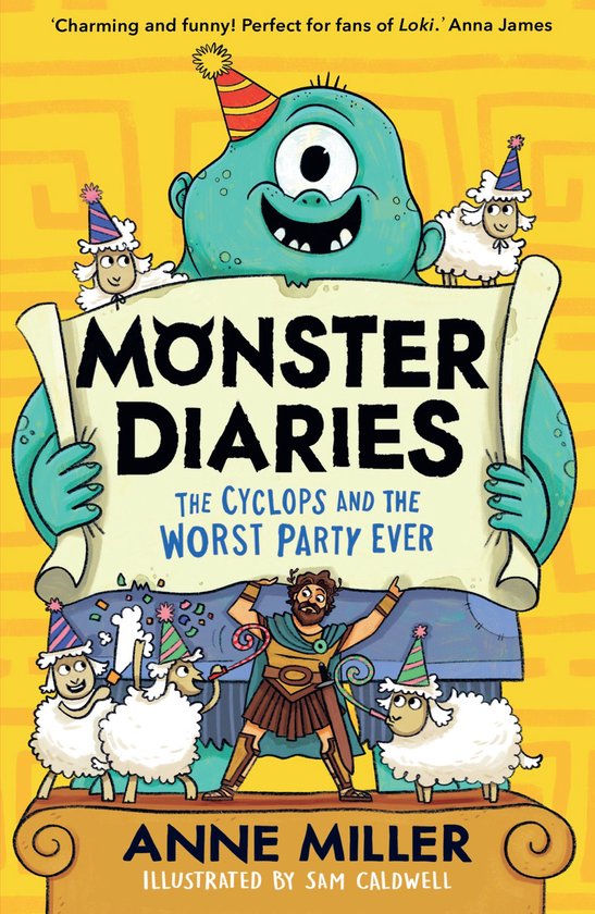 Monster Diaries: The Cyclops and the Worst Party Ever - cover
