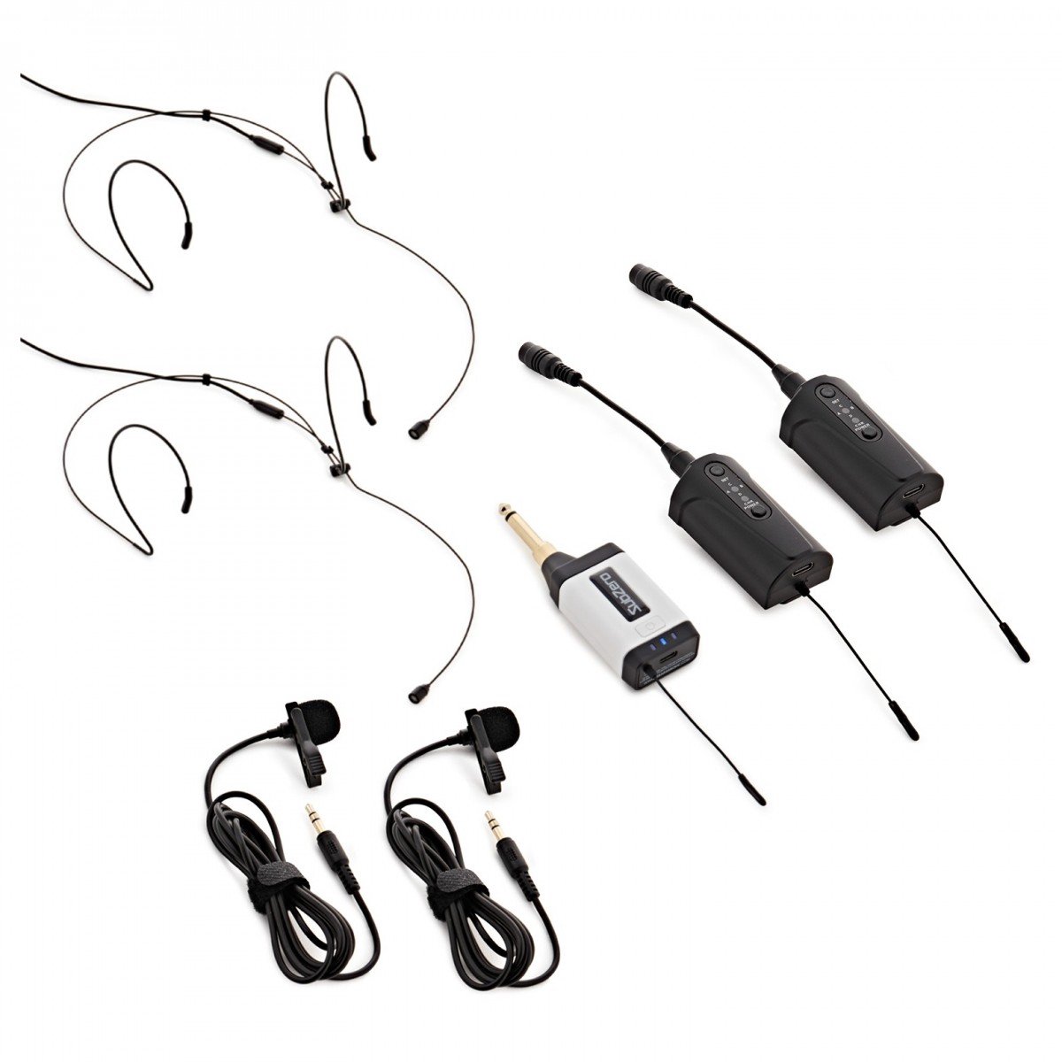 SubZero VOXLINK-Compact, Dubbel Lav/Headset Draadloos Microfoonsysteem