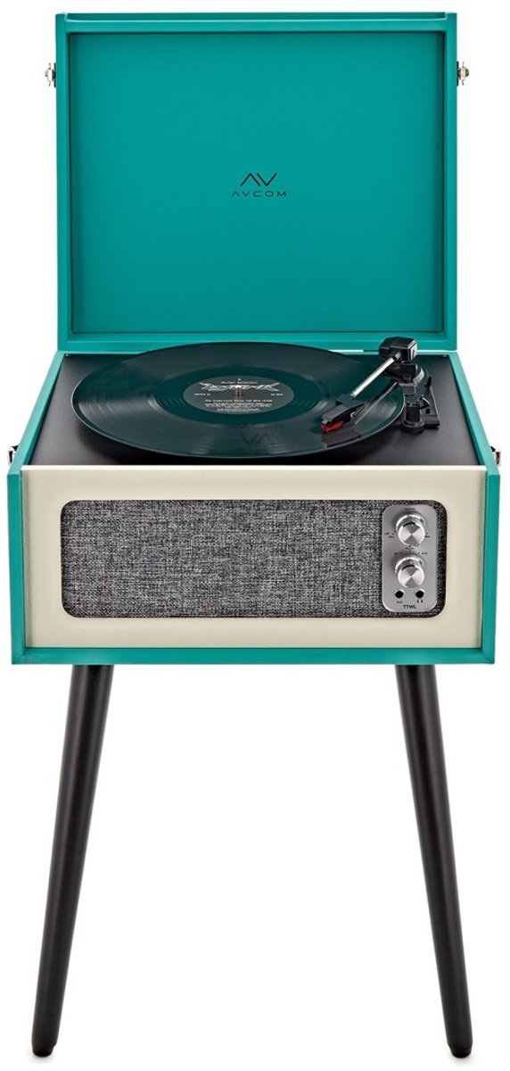 AVCOM Staande draaitafel met Bluetooth, Groen