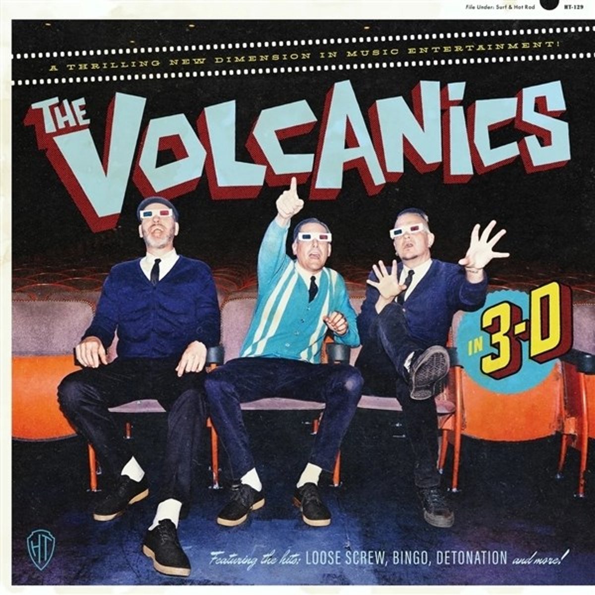 The Volcanics - In 3-D (LP) (Coloured Vinyl) (Limited Edition)