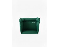 Nibaros Forest Groen Comfort Zitkussen voor Urban Arrow Family & Family Next – Waterdicht, Afneembare Hoes, Extra Rug- en Nekondersteuning