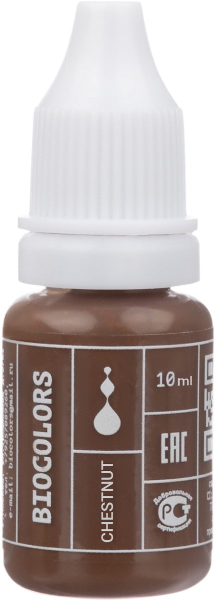 Biocolors Balanced Minerals Chestnut 10 ml – Brow Pigment